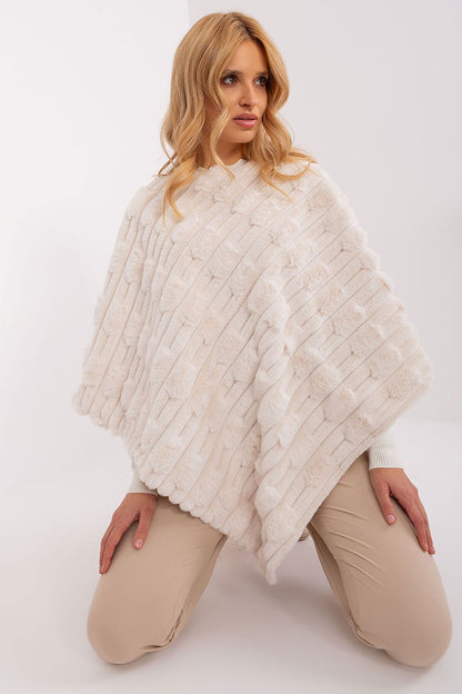 Textured Everyday Casual Poncho