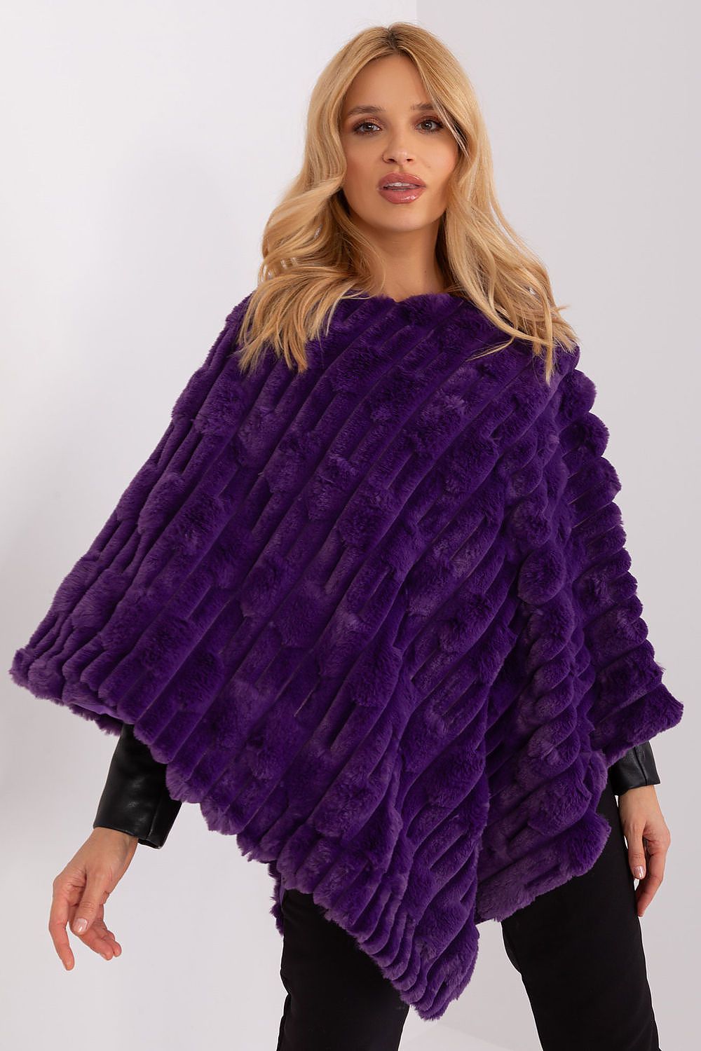 Textured Everyday Casual Poncho