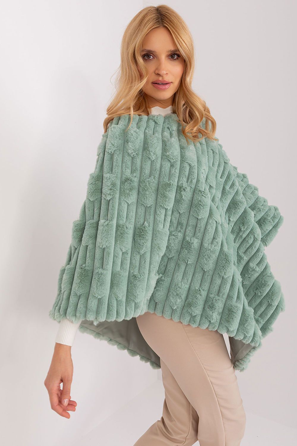 Textured Everyday Casual Poncho