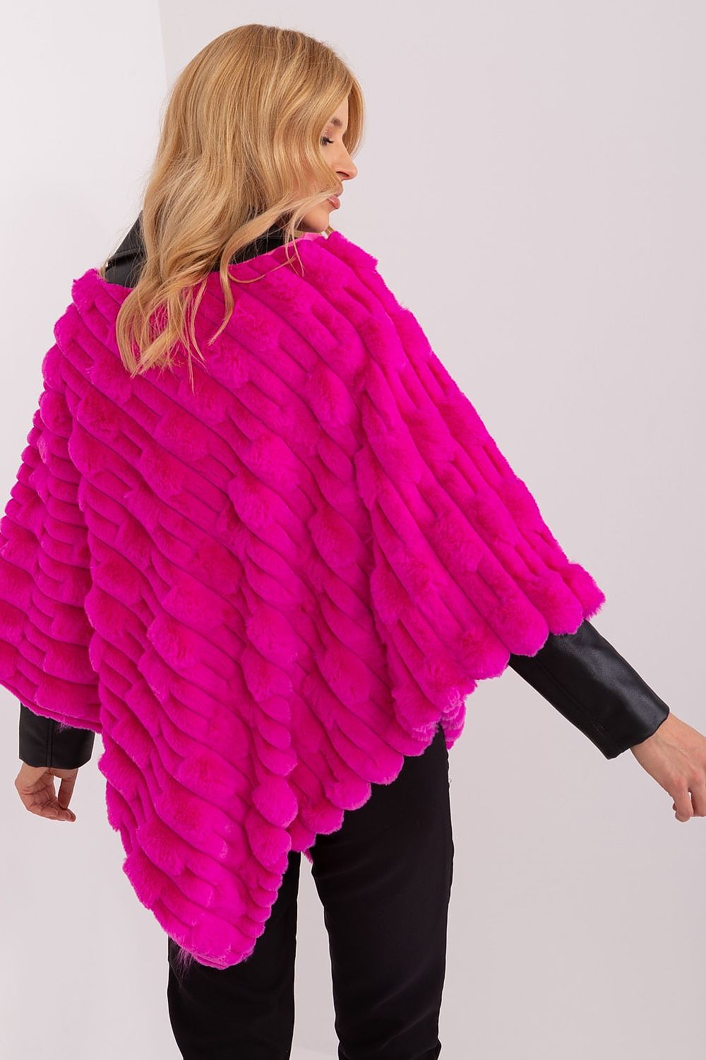 Textured Everyday Casual Poncho