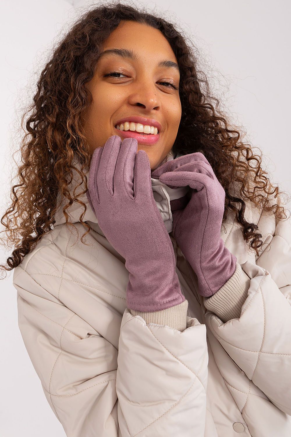 Insulated Gloves - Elegant Floral Touch