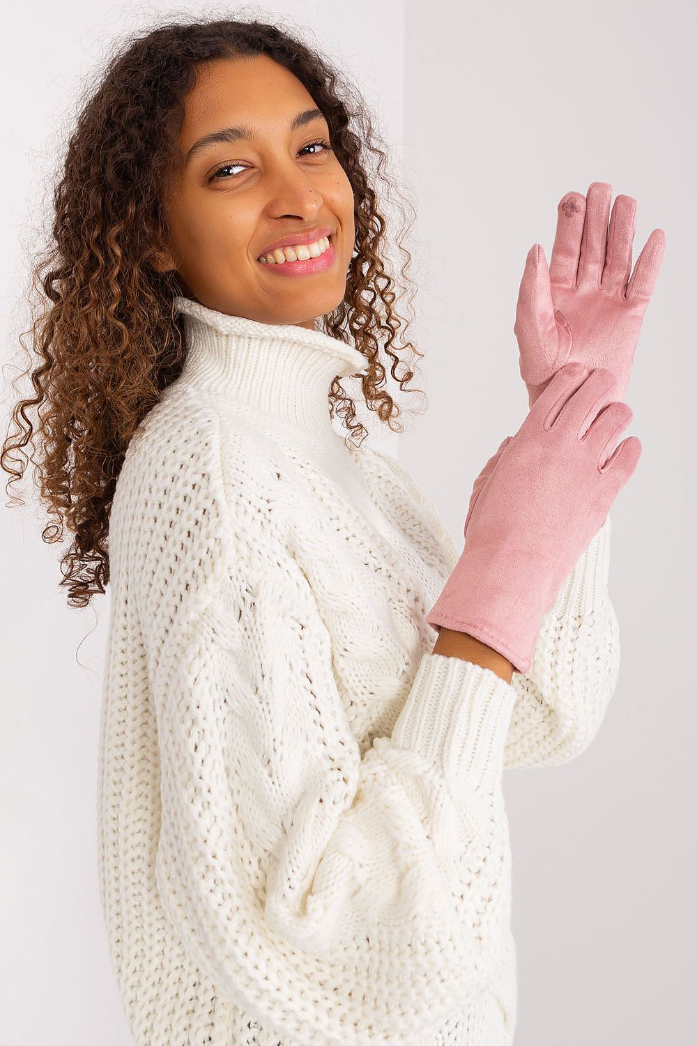 Insulated Gloves - Elegant Floral Touch