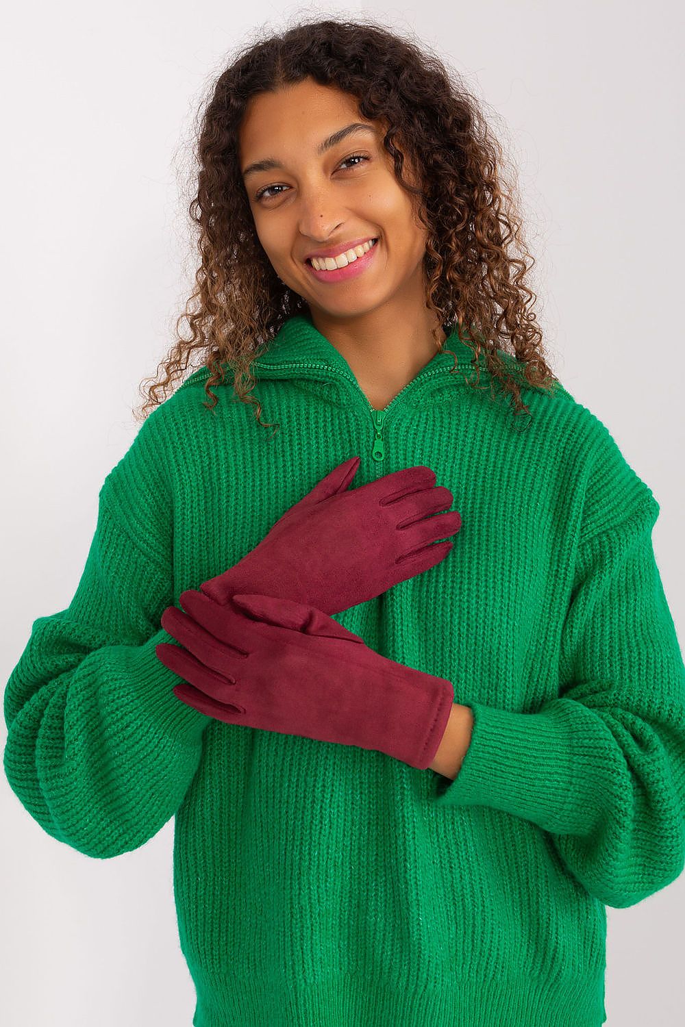 Insulated Gloves - Elegant Floral Touch