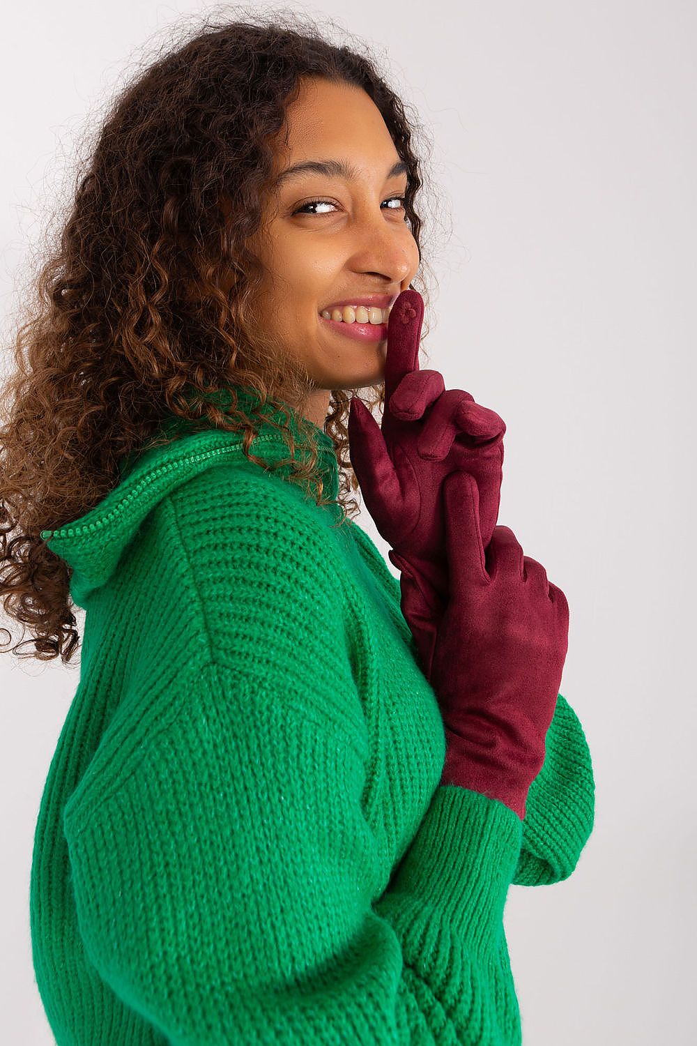 Floral Touchscreen Gloves