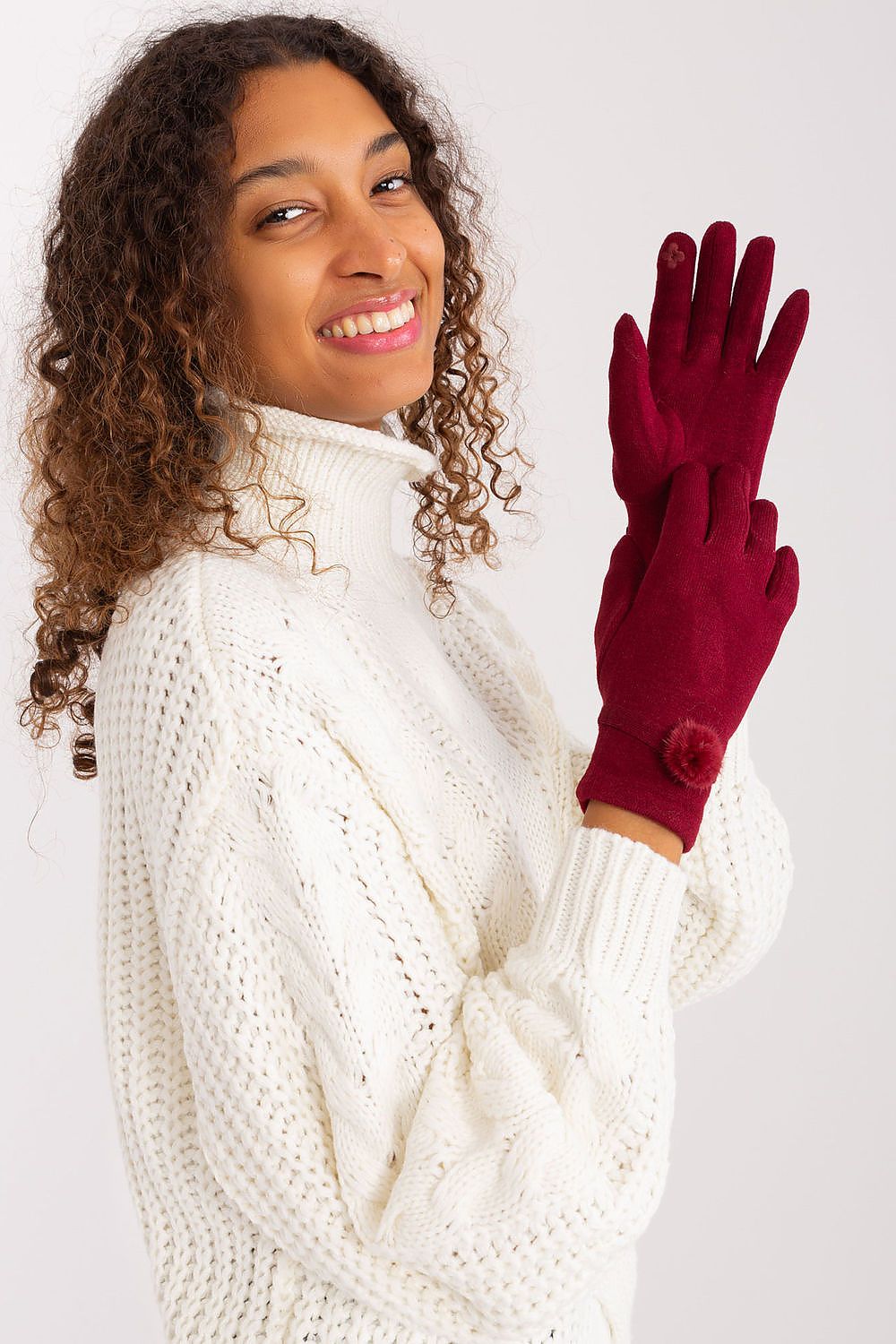 Elegant Gloves - Embroidered Touchscreen