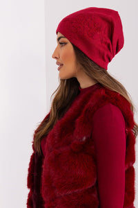 Luxurious Cashmere Rhinestone Beanie