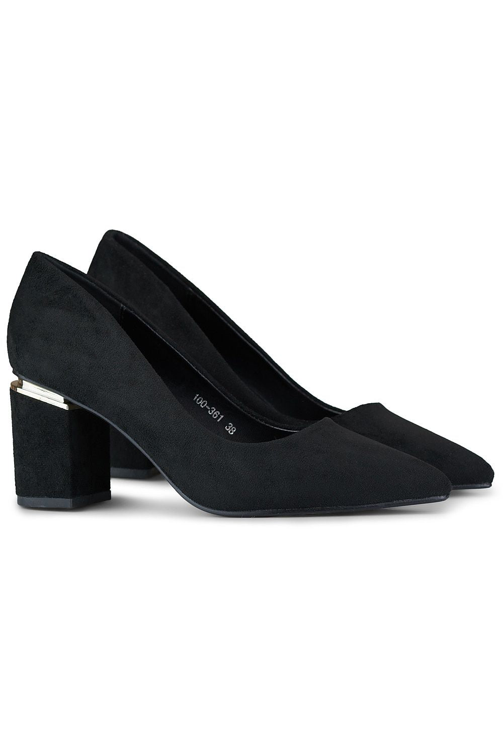 Elegant Comfortable Block Heel Pumps