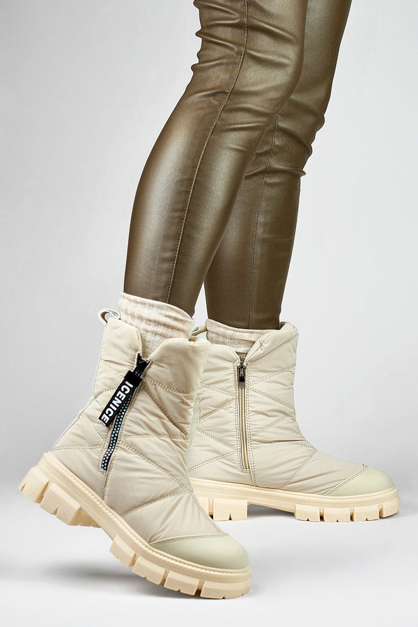 Fur-Insulated Women's Snow Boots