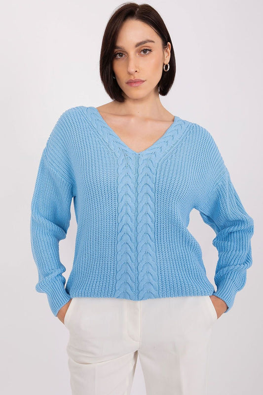 Elegant V-Neck Sweater