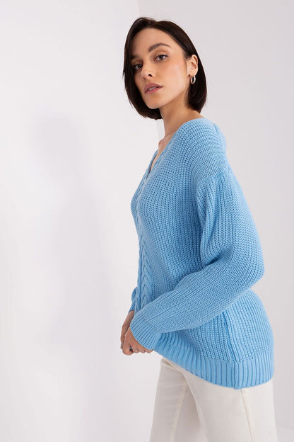 Elegant V-Neck Sweater