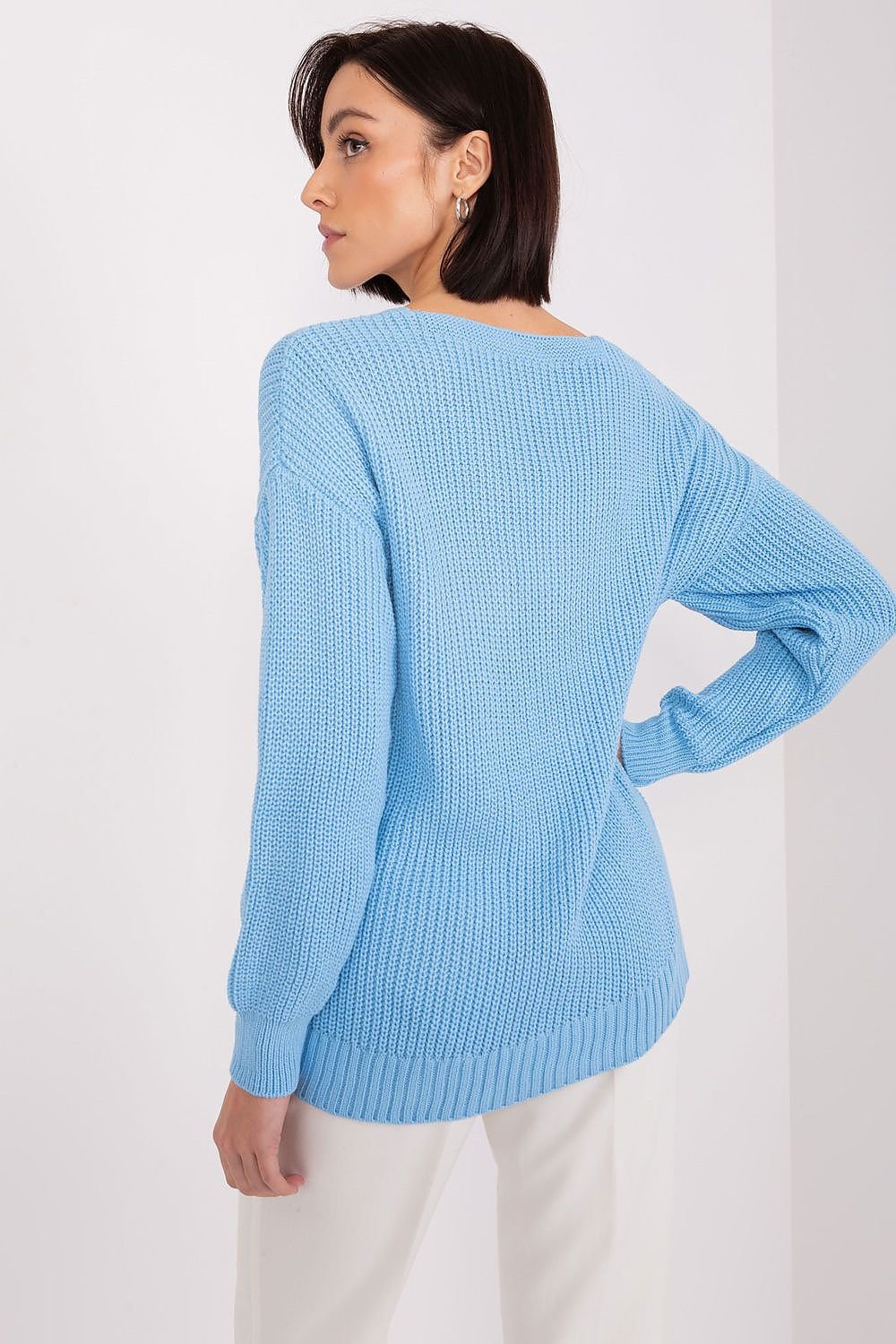 Elegant V-Neck Sweater