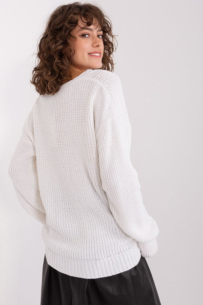 Chic V Neck Sweater