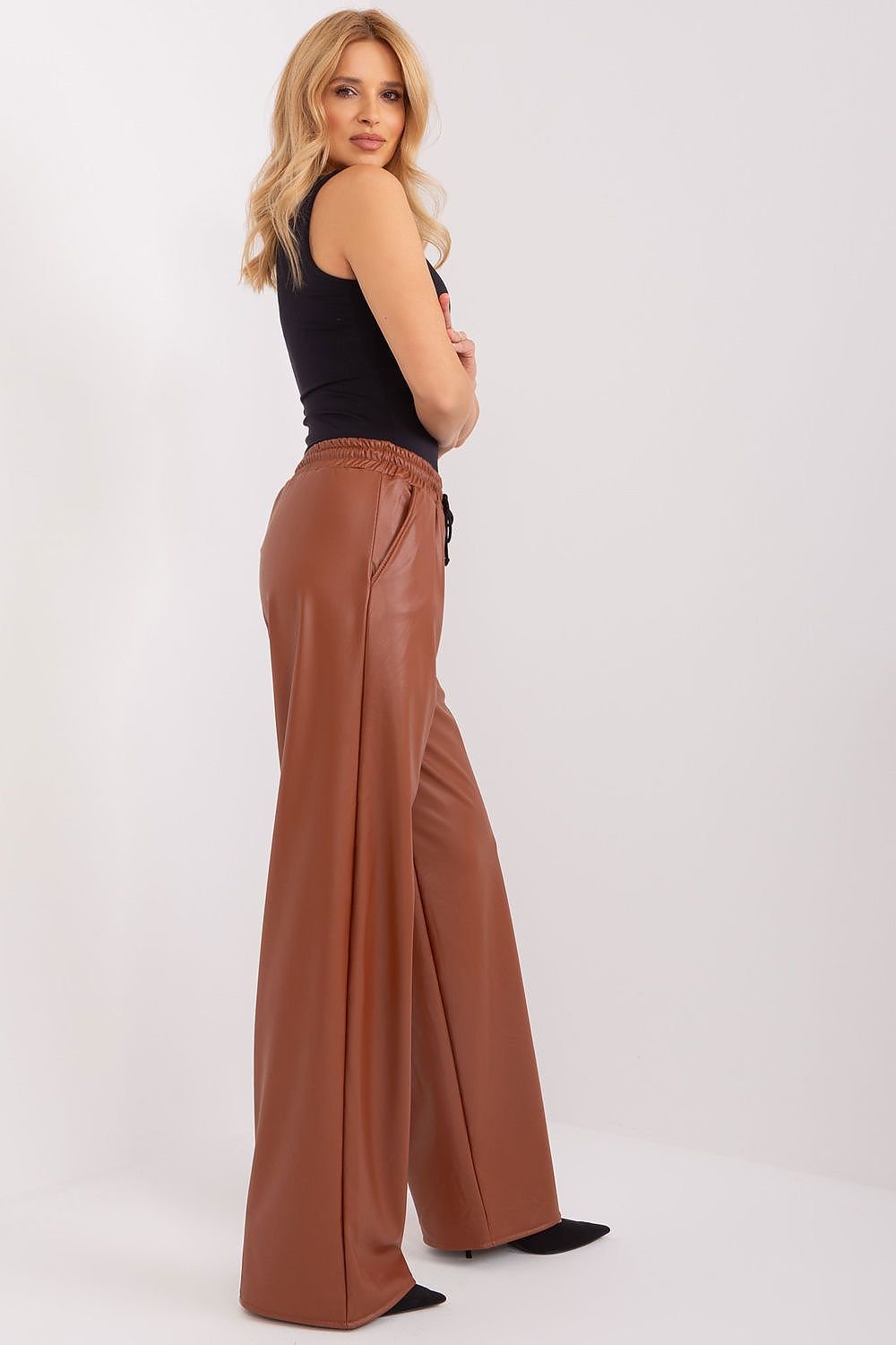 Sustainable High-Waisted Trousers