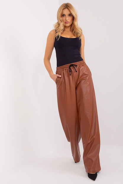 Sustainable High-Waisted Trousers