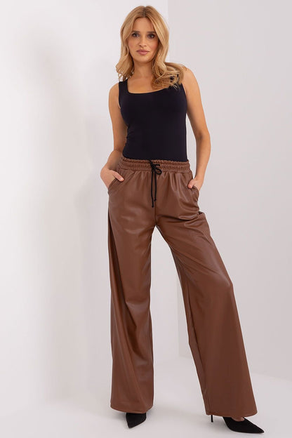 Sustainable High-Waisted Trousers