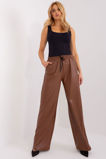 Sustainable High-Waisted Trousers