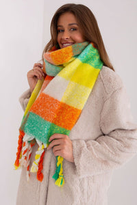 Chic Shawl - Colourful Plaid