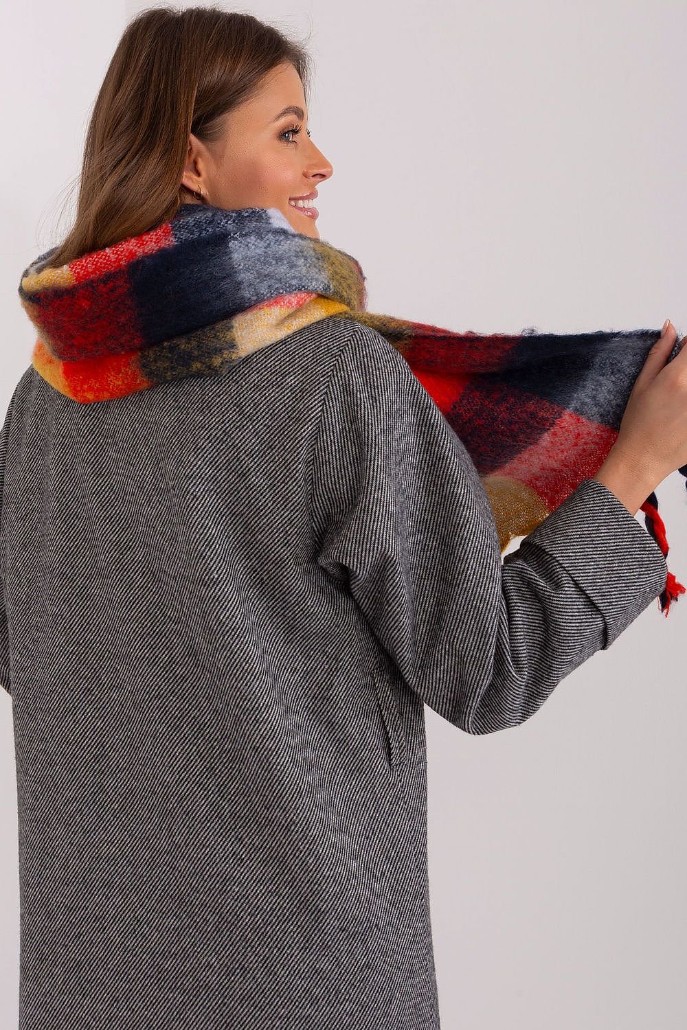 Chic Shawl - Colourful Plaid