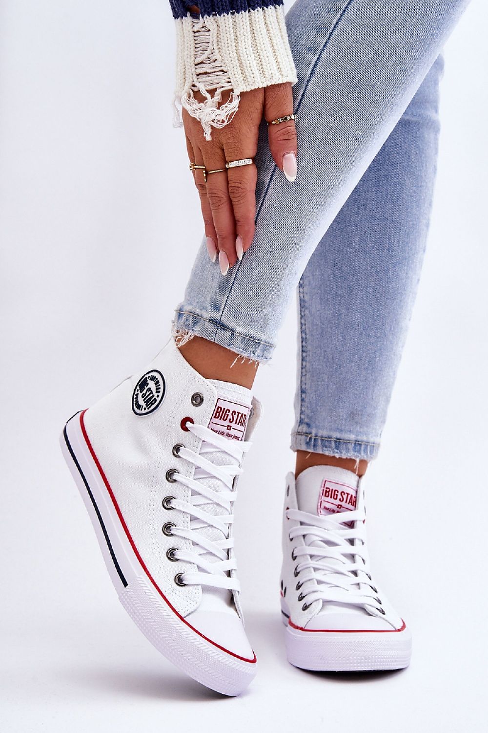 Platform High-Top Sneakers for Women