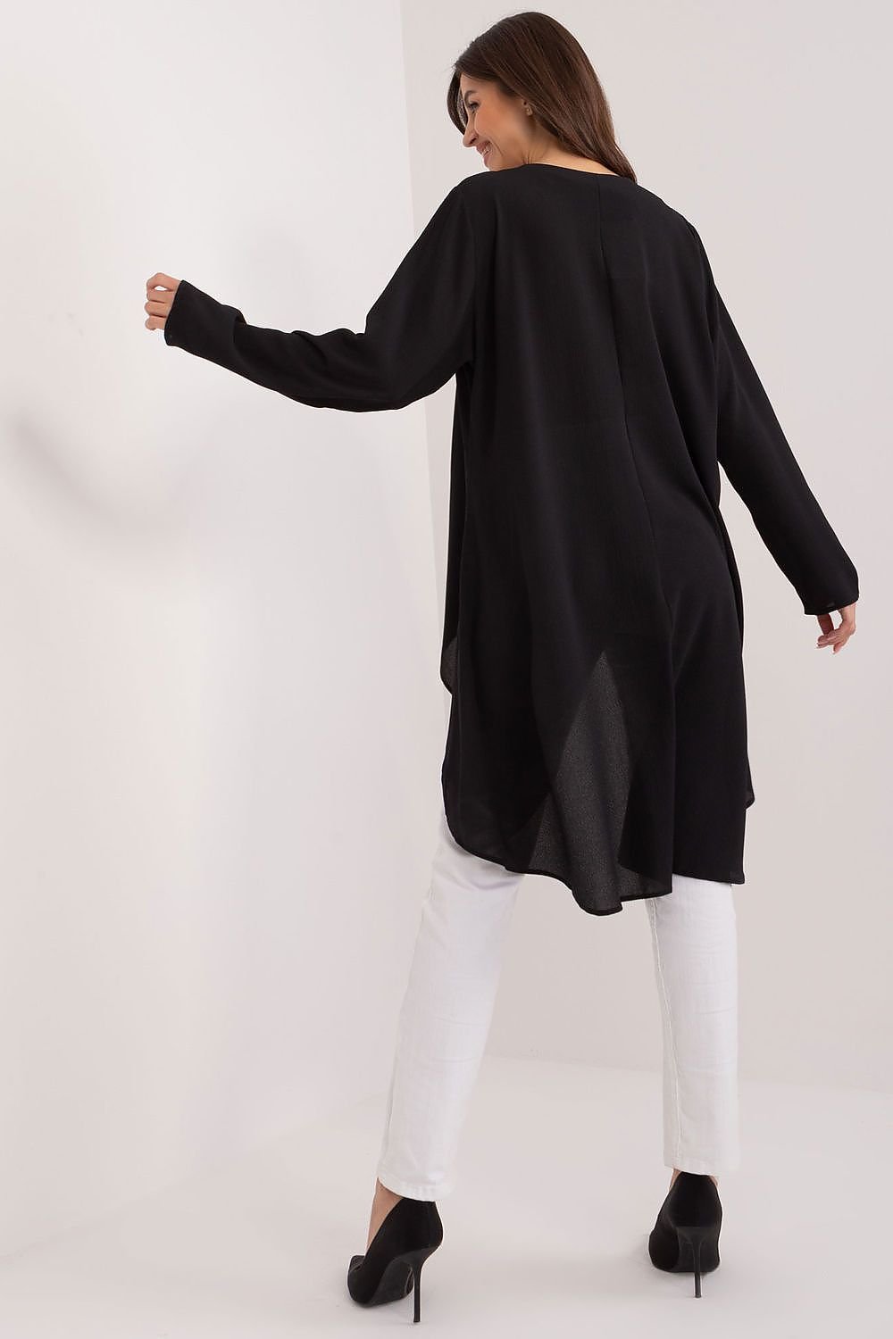 Asymmetrical Long Sleeve Shirt