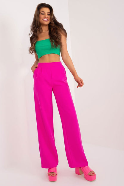 Sophisticated High-Waist Trousers