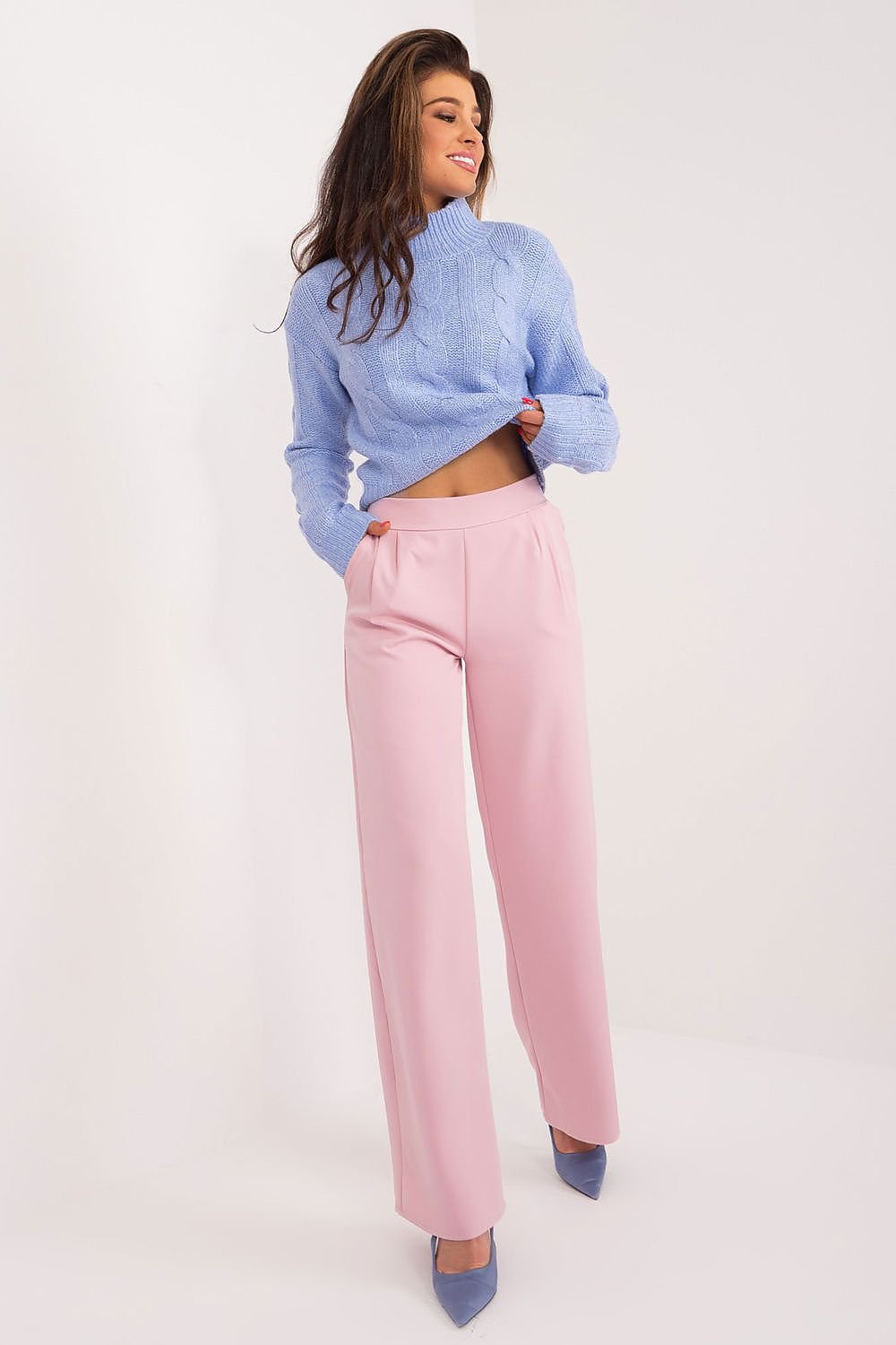 Sophisticated High-Waist Trousers