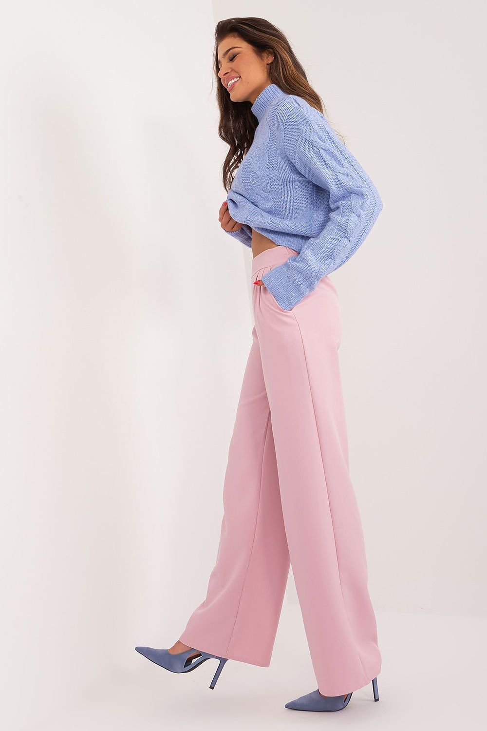 Sophisticated High-Waist Trousers