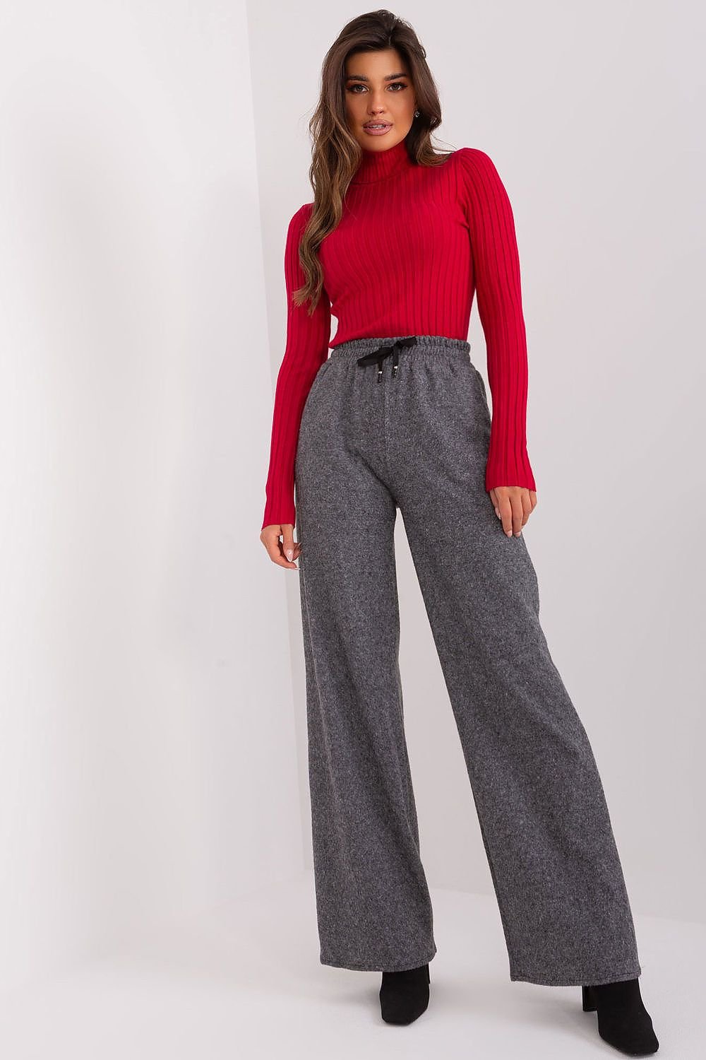 Chic High-Waisted Trousers