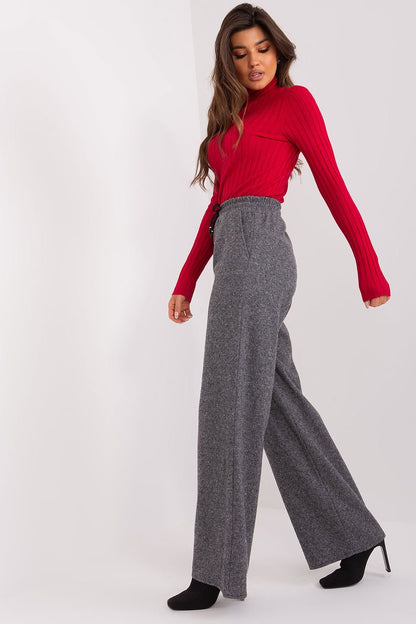 Chic High-Waisted Trousers