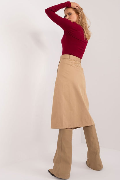 Envelope Midi Skirt