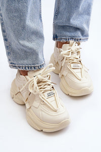 Eco Leather Platform Sneakers