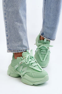 Eco Leather Platform Sneakers