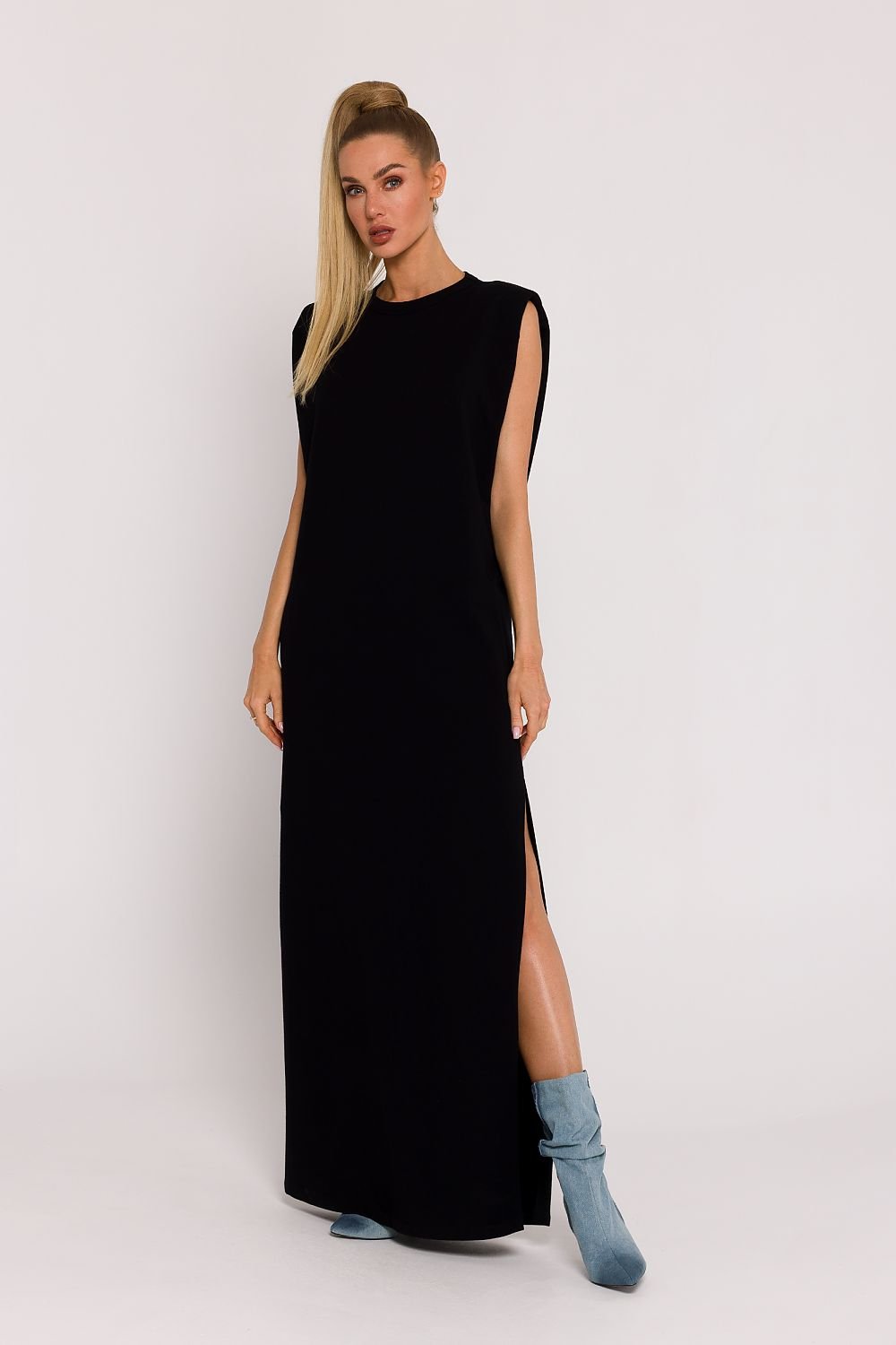 Elegant Oversize Knit Dress