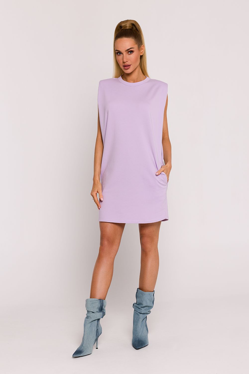 Comfortable Oversized Knit Dress