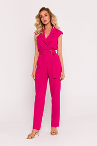 Asymmetrical Tailored Jumpsuit