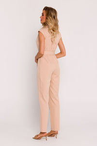 Asymmetrical Tailored Jumpsuit