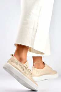 Eco Leather Platform Sneakers