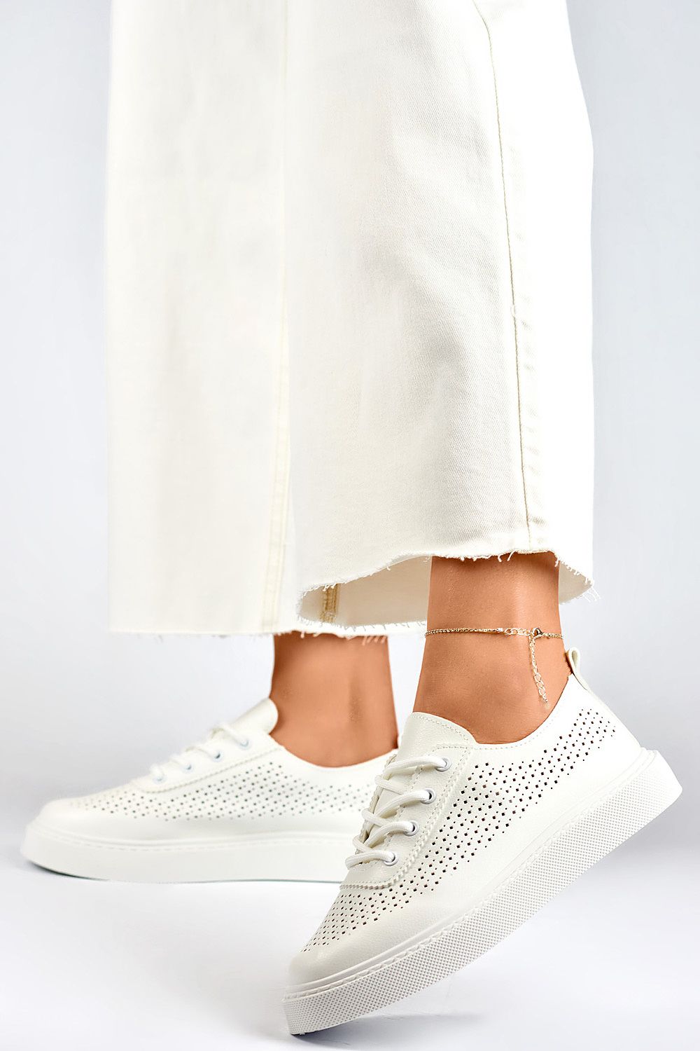 Eco Leather Platform Sneakers