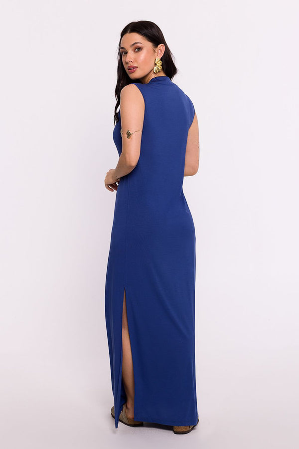 Sophisticated V-Neck Maxi Dress