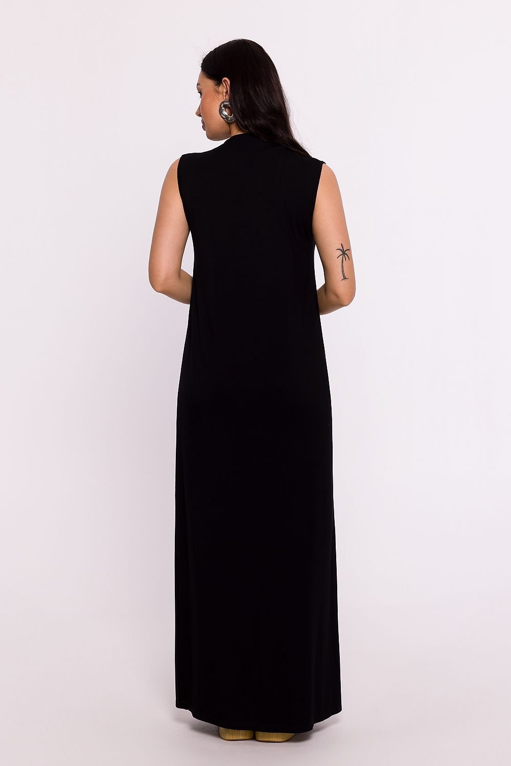 V-Neck Elegance Maxi Dress