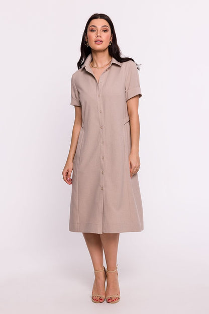 Sophisticated Short Sleeve Dress