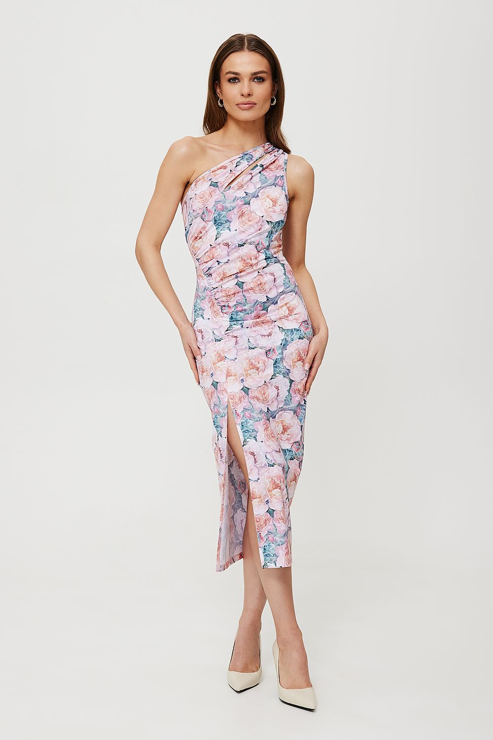 Chic Stretchy Midi Dress