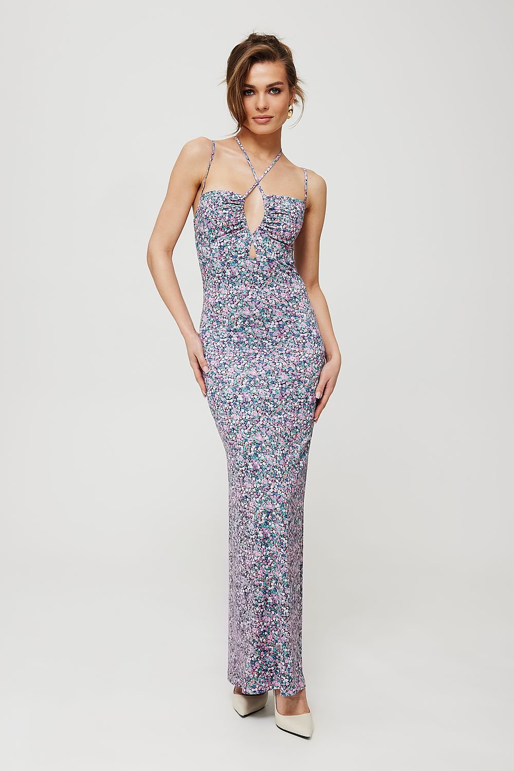 Elegant Tuba-Style Maxi Dress