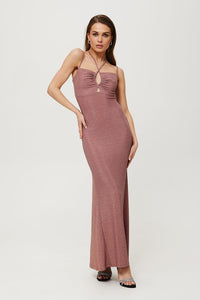 Sparkling Knit Maxi Dress