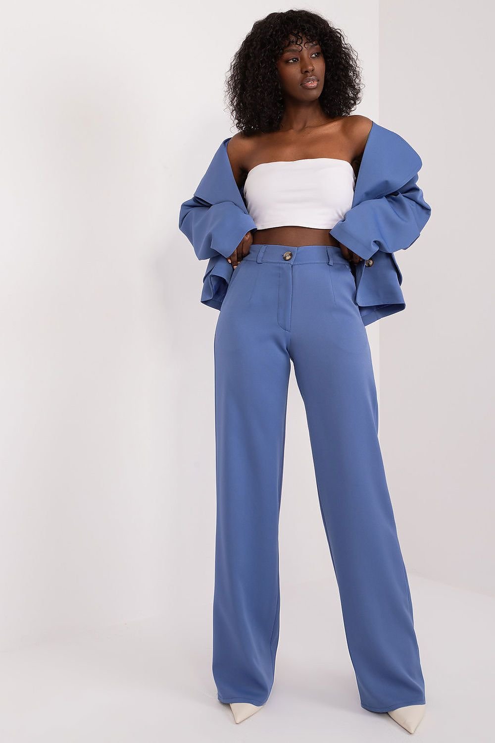 Chic High-Rise Trousers