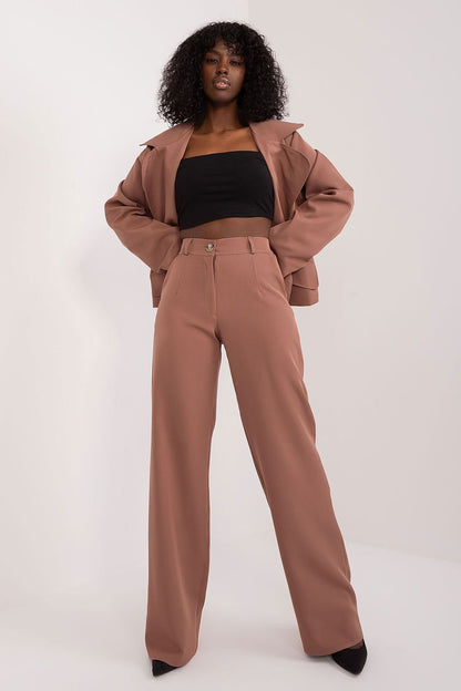 Chic High-Rise Trousers