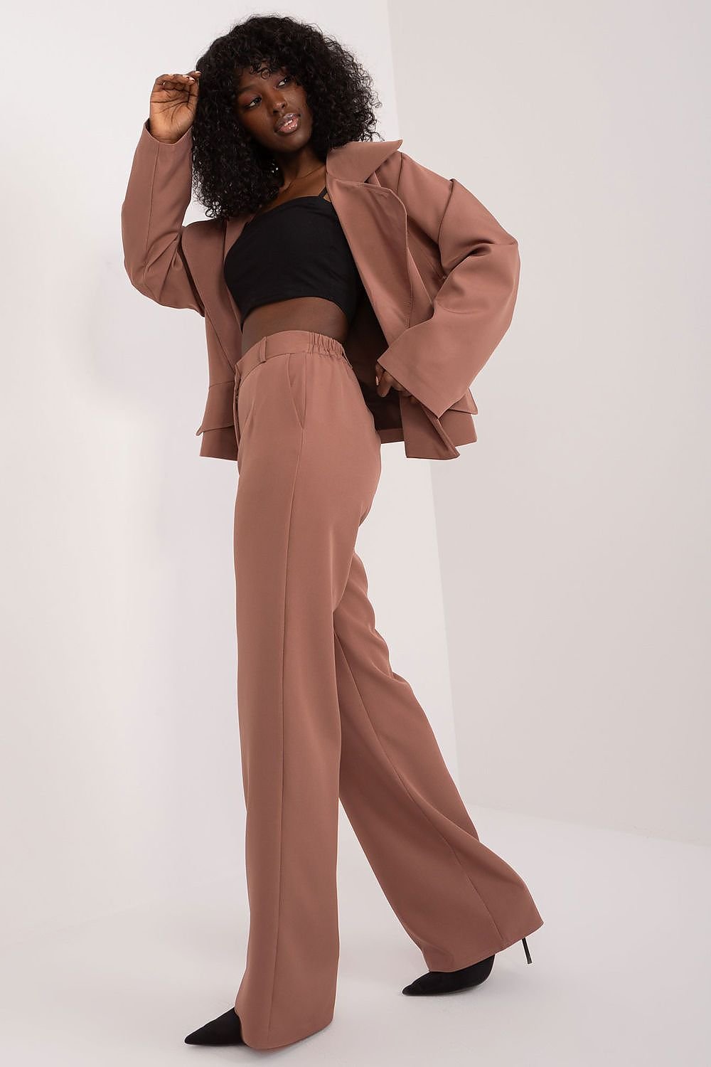 Chic High-Rise Trousers