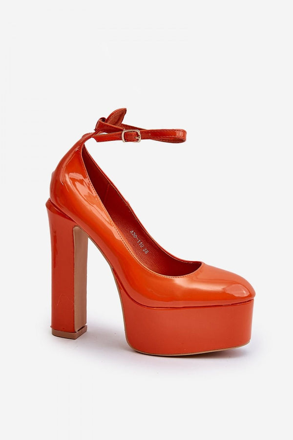 Eco Leather Platform Pumps