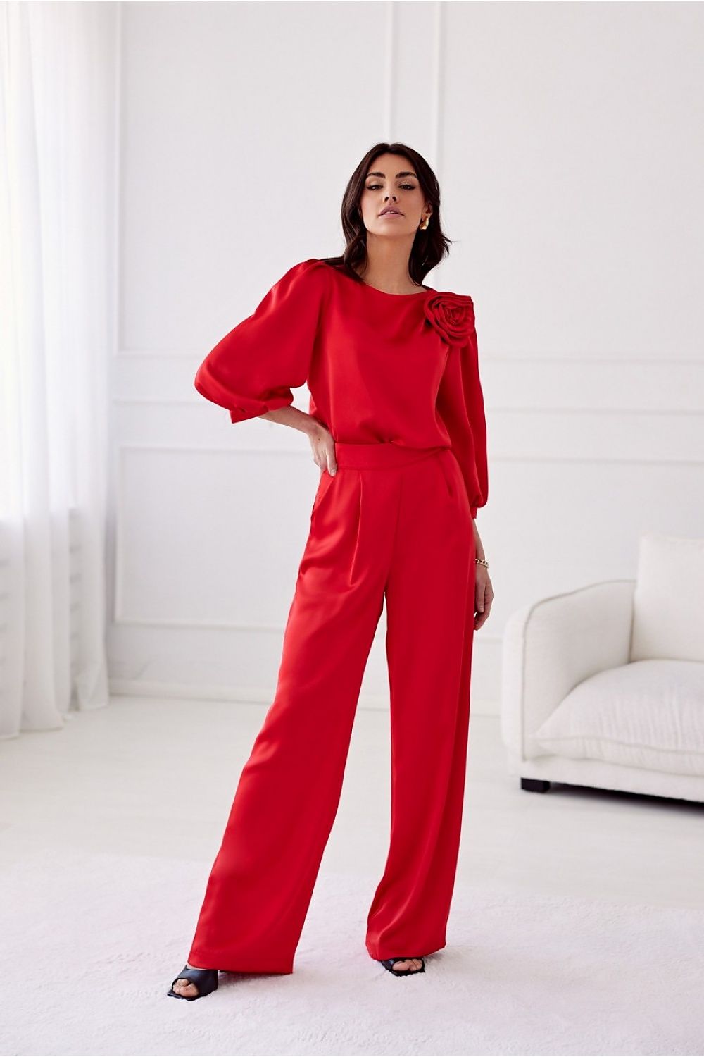 Elegant Wide-Leg Trousers