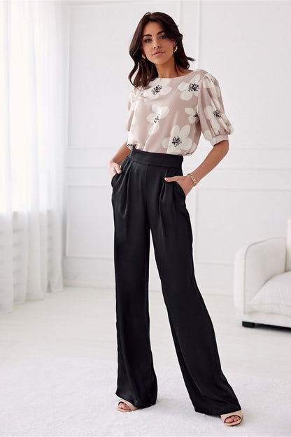 Elegant Wide-Leg Trousers